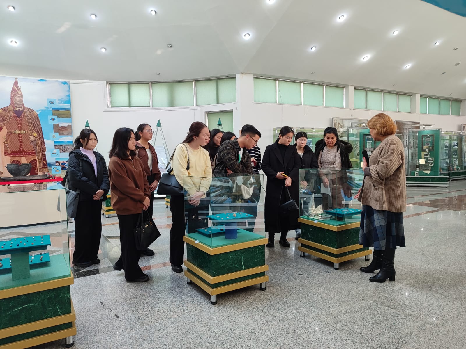 Students of the specialty "Archival Science, documentation and documentation support" got acquainted with the university museum
